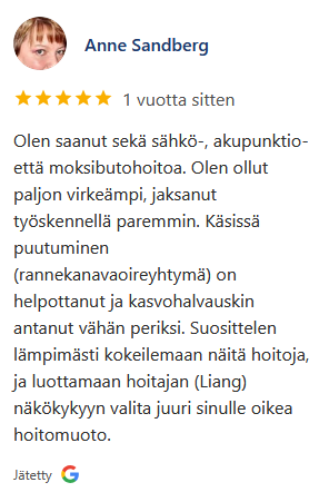 Arvostelu Kiinalainen Hoitola Liang Pori