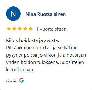 Arvostelu Kiinalainen Hoitola Liang Pori