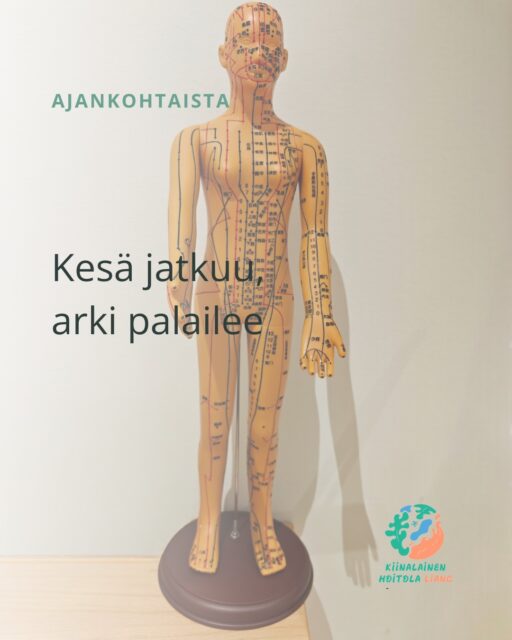 Kesä meni vähän eri rytmillä – nyt palataan taas normaaliin arkeen 🌿

Heinäkuussa pidin tavallista enemmän vapaapäiviä, vaikka otinkin asiakkaita vastaan yksittäisinä päivinä.
Nyt elokuun myötä vastaanotto palaa taas normaaliin rytmiin.

Kesän aikana on ollut mukava huomata, että vastaanotolle on löytänyt myös paljon uusia asiakkaita. 
Kiitos teille niin uusille kuin tutuillekin asiakkaille luottamuksesta. 💚

Elokuulle löytyy tällä hetkellä vielä vapaita hoitoaikoja.
📍 Varaa aika:
https://khliang.fi/#ajanvaraus

Lämpimin terveisin,
Liang
Kiinalainen Hoitola Liang

#kiinalainenhoitolaliang #akupunktio #lääkinnällinenakupunktio #perinteinenkiinalainenlääketiede #pori #satakunta #hyvinvointi #acupuncture #tcm